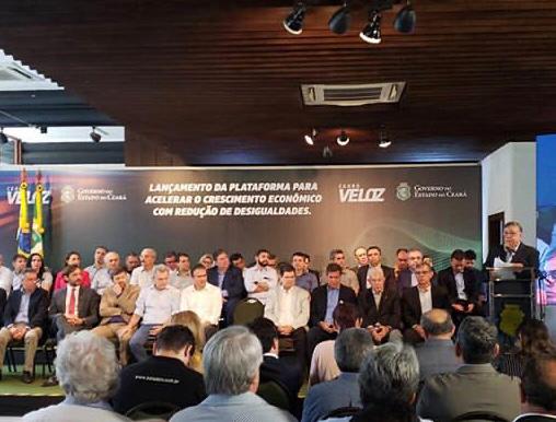 Ceará Veloz: Governo do Estado e SEDET lançam Plataforma de Aceleração de Desenvolvimento Econômico