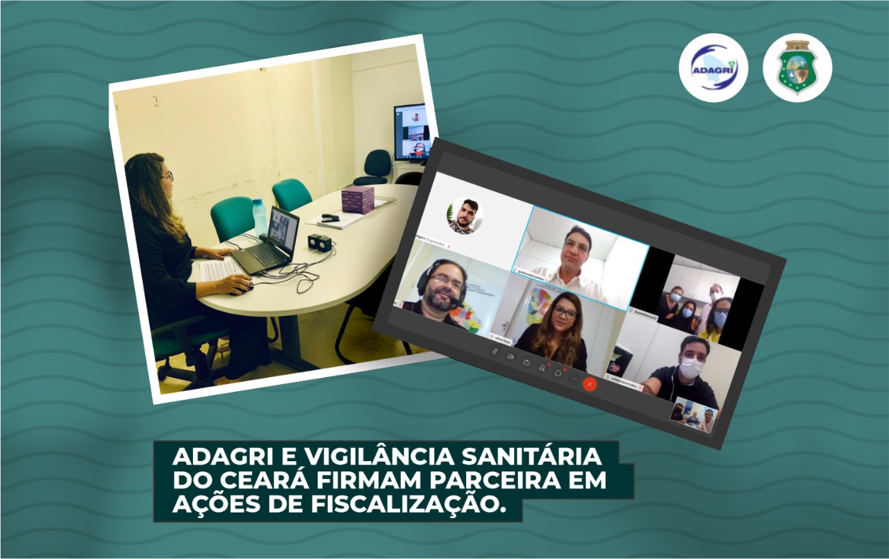 ADAGRI e Coordenadoria de Vigilância Sanitária do Ceará firmam parceria em ação de fiscalização