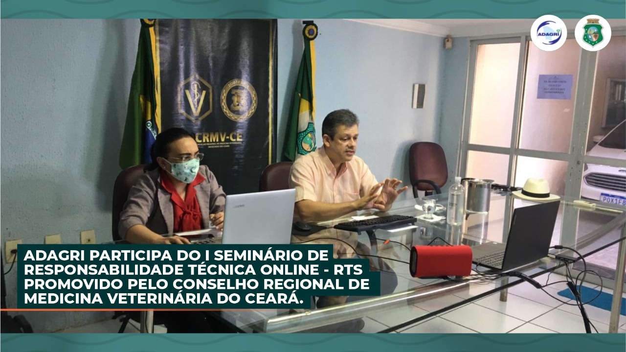 ADAGRI participa do I Seminário de responsabilidade técnica online – RTS