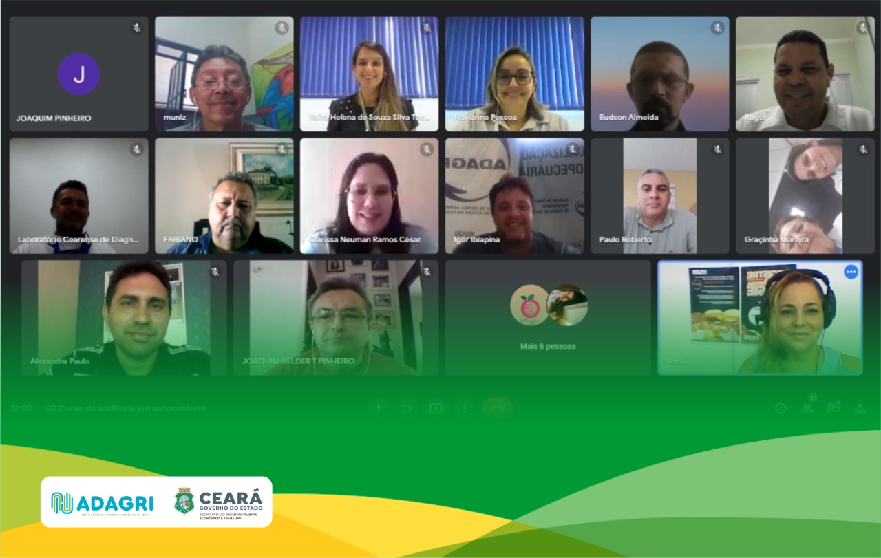Adagri e Senai/CE realizaram o segundo curso de Formação de Auditores em Programas de Autocontrole