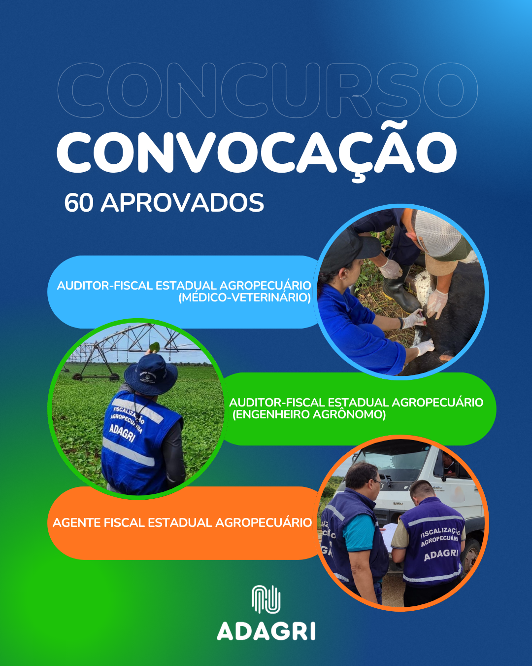 Governo do Ceará convoca 60 aprovados no concurso realizado pela Adagri