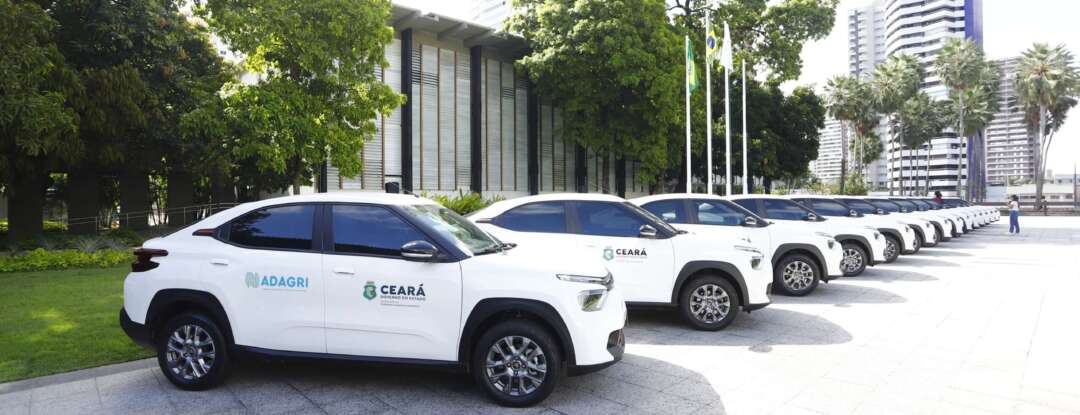 Governo do Estado reforça trabalho da Adagri com entrega de 20 novos veículos; frota chega a 79 unidades