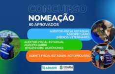 Governo do Ceará anuncia nomeação de 60 aprovados no concurso público da Adagri