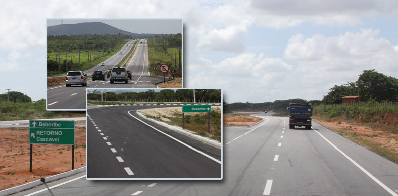 Cid Gomes inaugura trecho Aquiraz – Beberibe (CE-040) nesta quinta-feira (16)