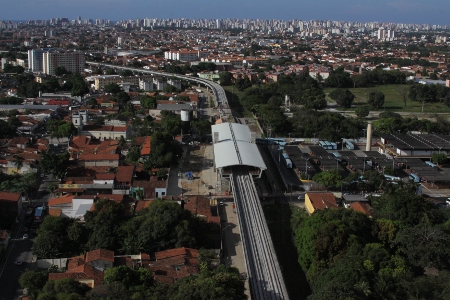 Obras da estação Parangaba chegam a 98% de execução