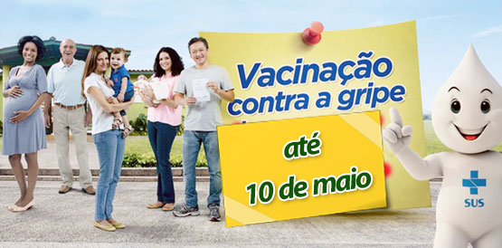 Campanha de Vacinação contra gripe termina nesta sexta-feira (10)