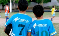 Cagece inaugura biblioteca infantil para alunos do Projeto Atleta Cidadão