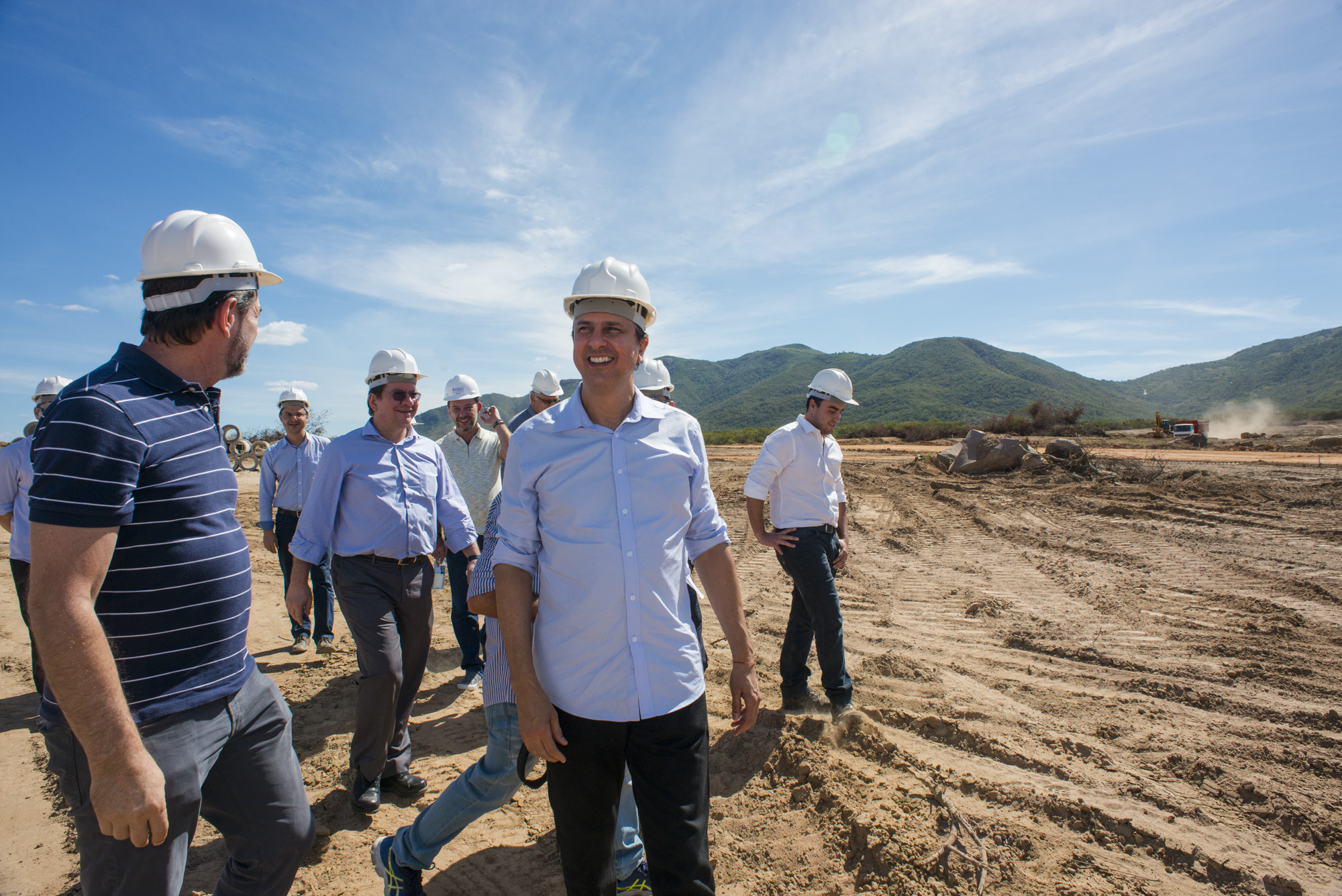 Governador visita obras de mobilidade e infraestrutura em Sobral