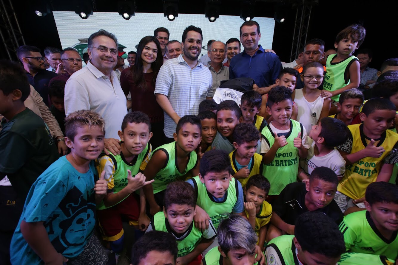 RMF: moradores de Maranguape recebem projeto Areninha do Governo do Ceará