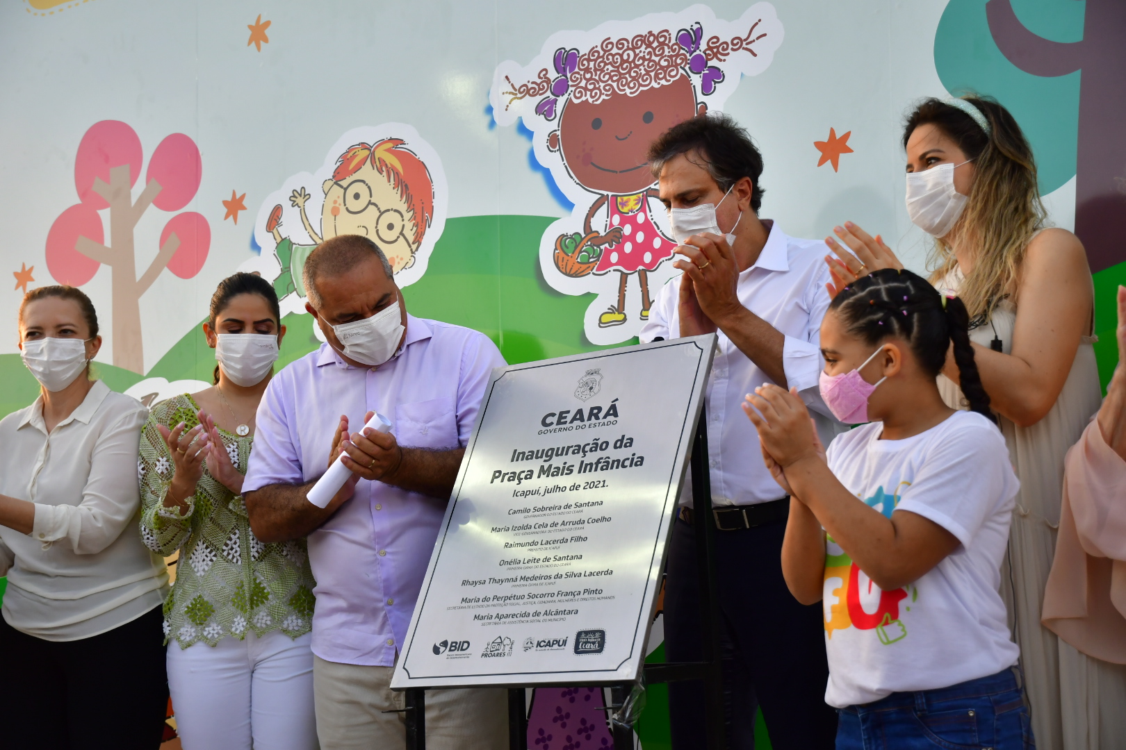 Icapuí recebe 24ª Praça Mais Infância do Estado e outros benefícios do Governo do Ceará