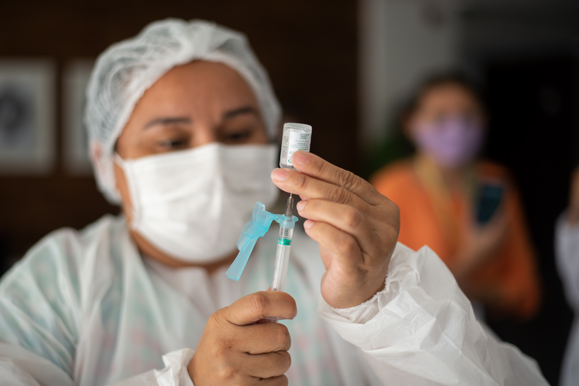 Servidores do Palácio da Abolição são vacinados com H1N1
