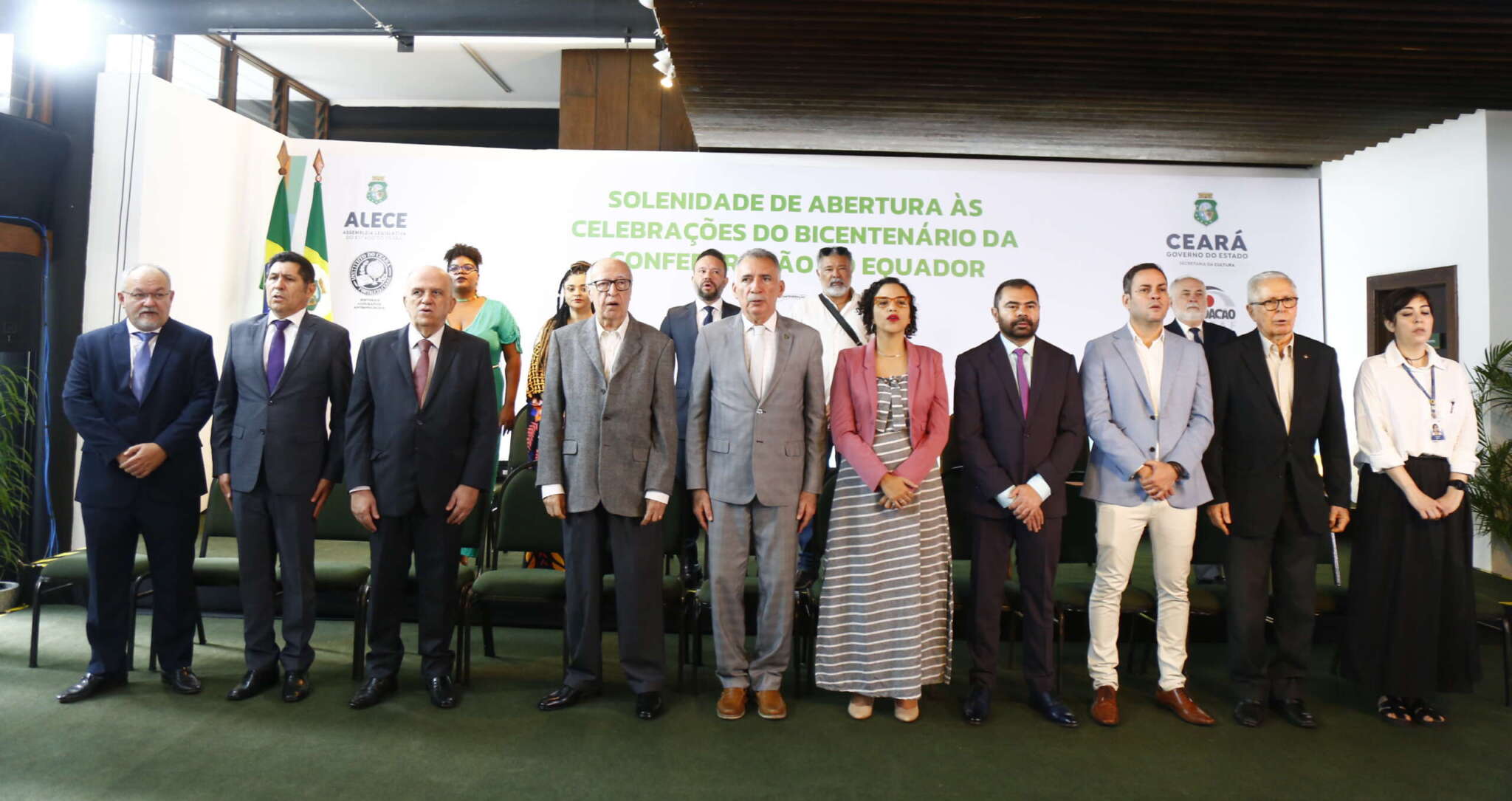 Palácio da Abolição sedia solenidade em comemoração ao Bicentenário da Confederação do Equador