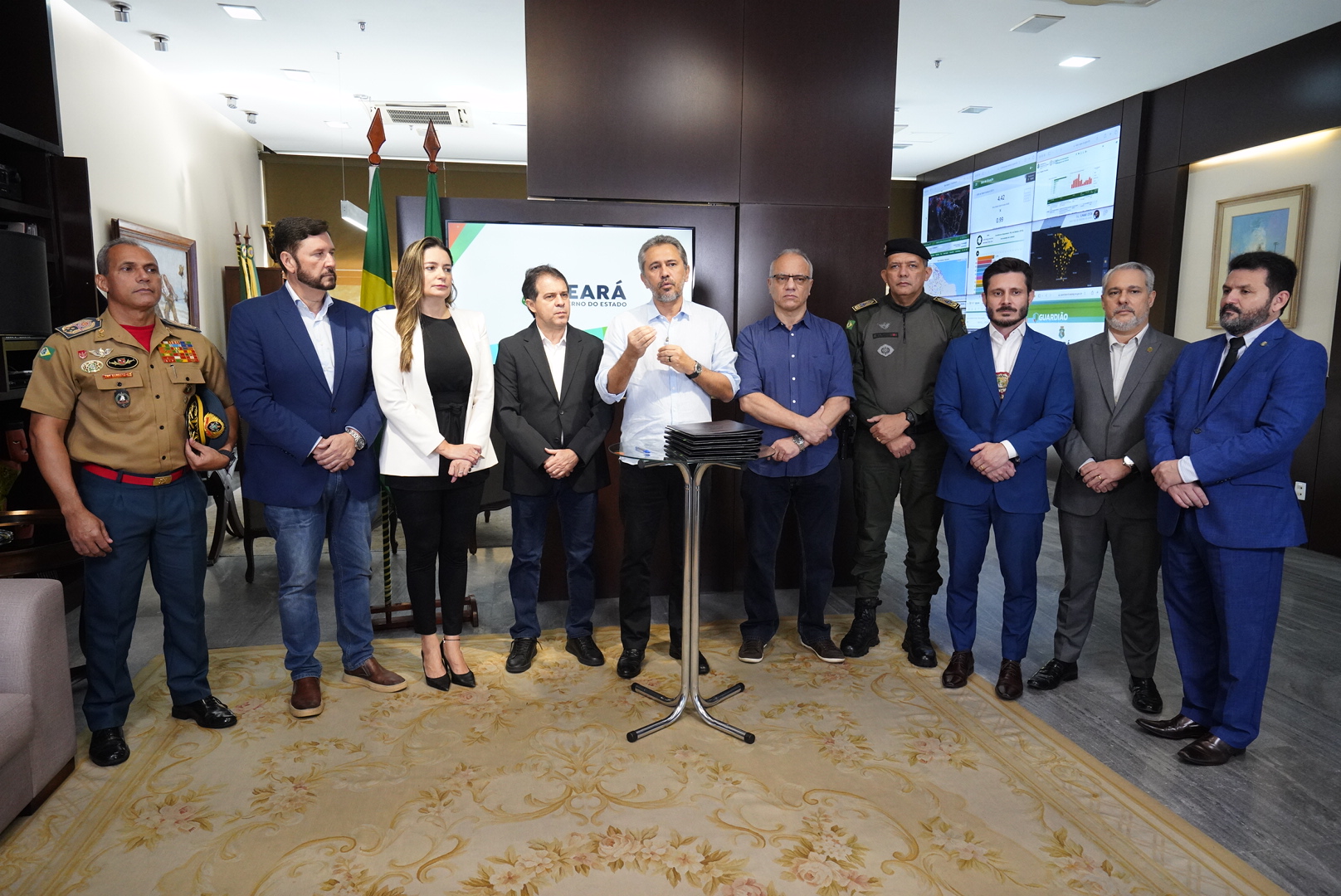 Governador Elmano envia à Alece pacote de medidas para reforçar o combate à criminalidade