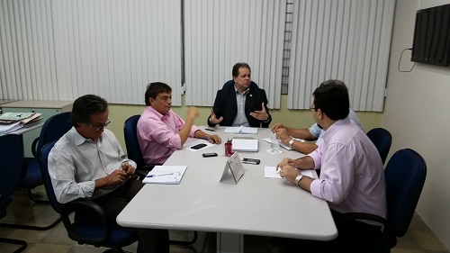 Diretoria da Ceasa/CE discuti ações de segurança com o comando da Polícia Militar de Maracanaú
