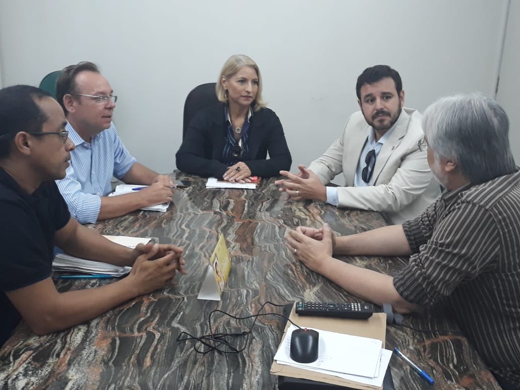 Presidente da Ceasa-CE participa de reunião com diretores do Nutec