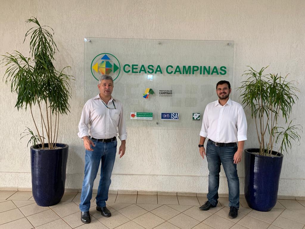 Maximiliano Quintino visita a Ceasa Campinas