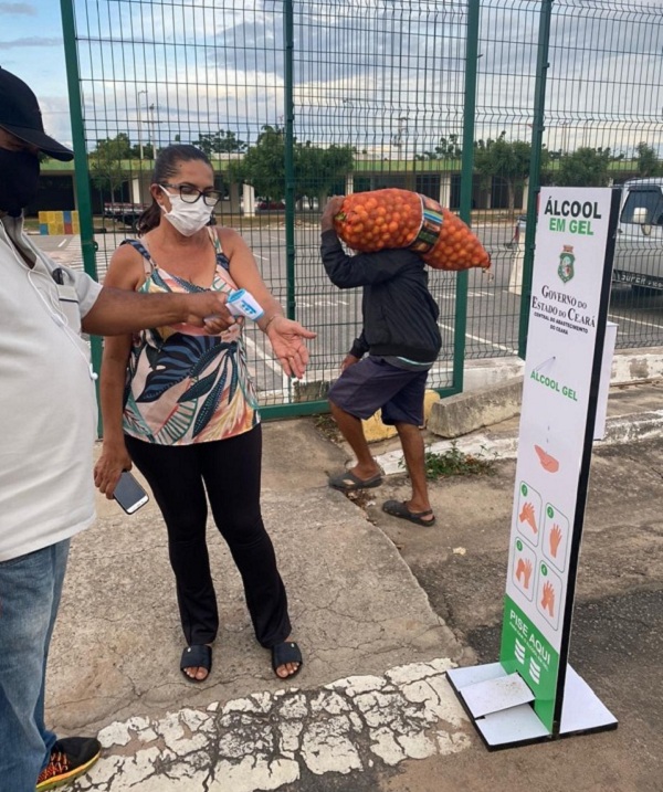 Ações do Plano de Contingência são aplicadas na Ceasa Cariri