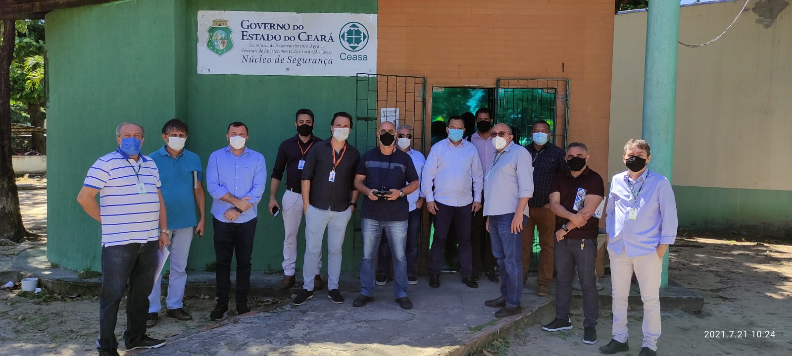 Ceasa-CE intensifica segurança com implantação de drones