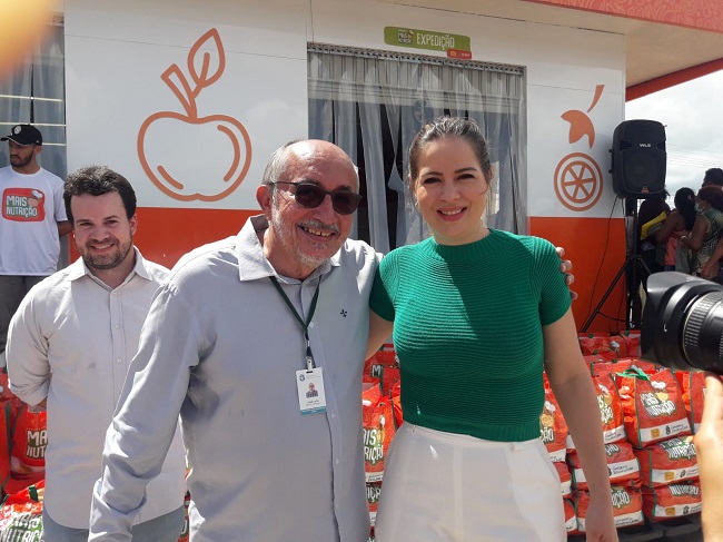 Presidente da Ceasa participa da entrega de 3 mil kg de alimentos ao Mais Nutrição Cariri