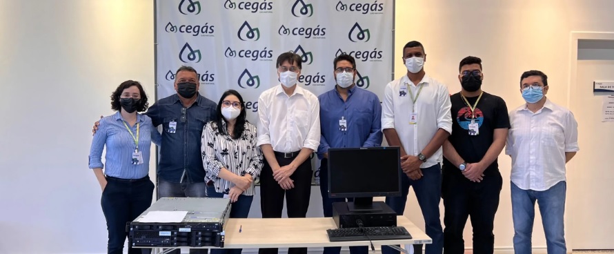 Ceasa-CE recebe equipamentos doados pela Cegás