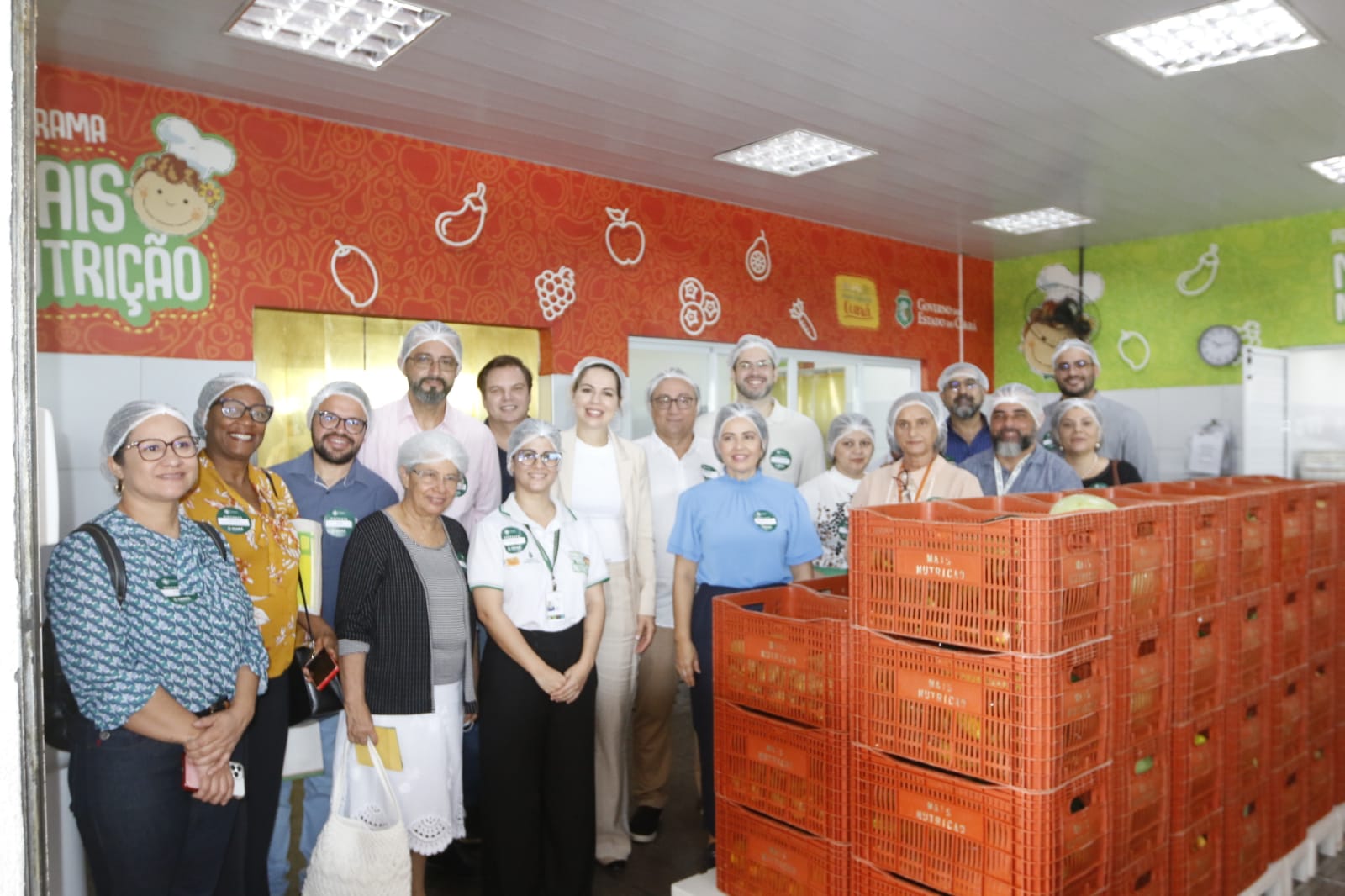 Representantes do Consórcio Nordeste visitam o Mais Nutrição