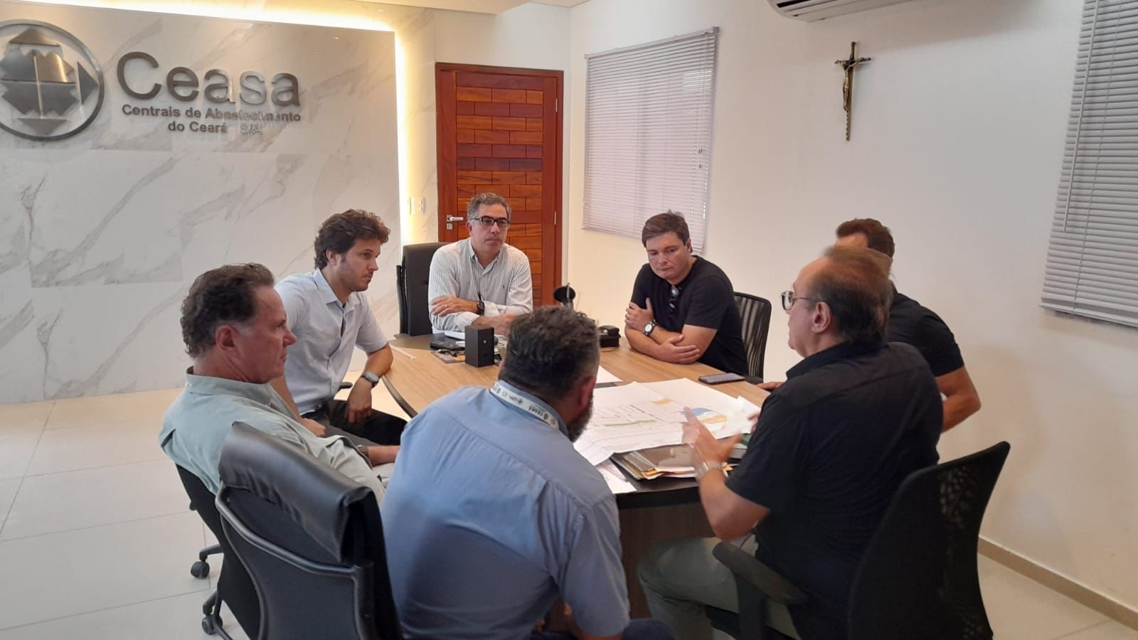 Ceasa – CE e Cepark discutem ações de modernização e regulamentação do estacionamento