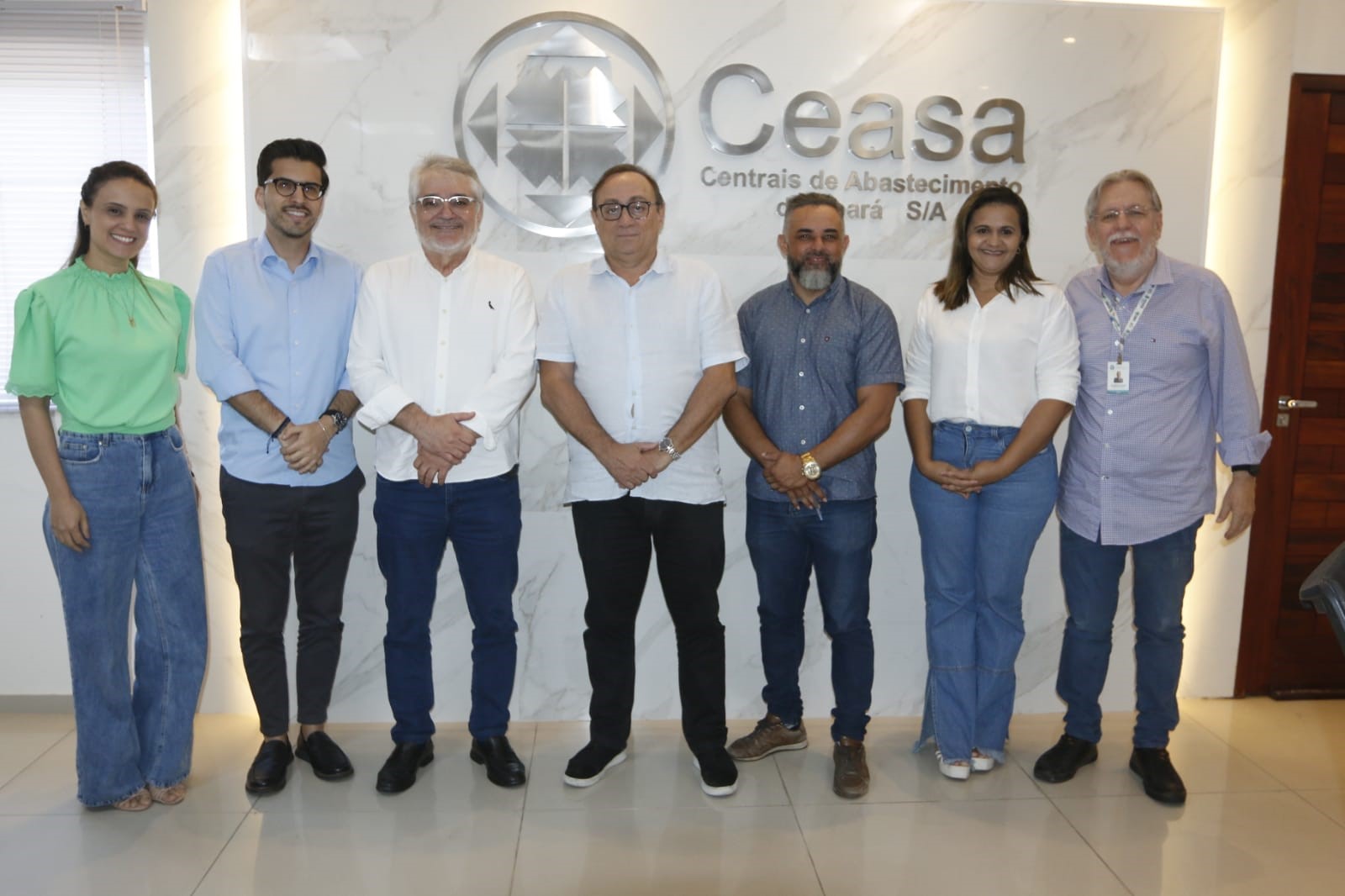 Presidentes da Ceasa-CE e do Nutec discutem projeto para controle da qualidade dos alimentos