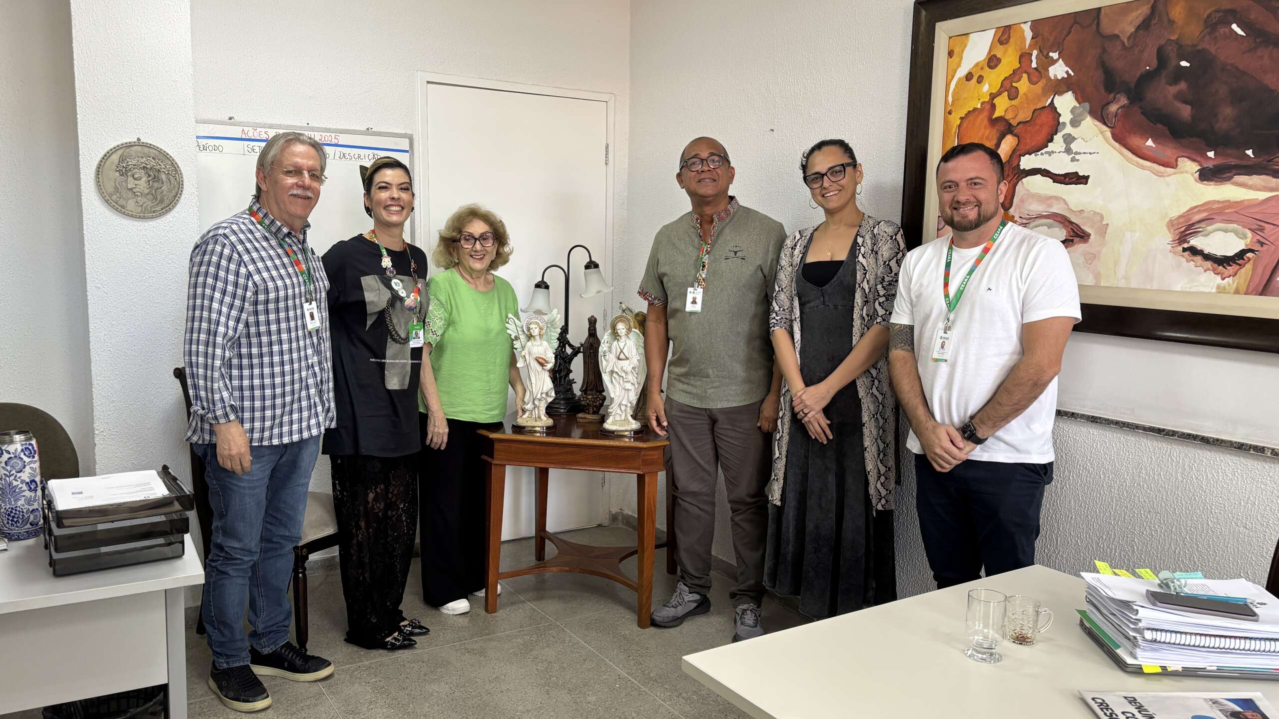 Ceasa-CE e Secretaria dos Direitos Humanos discutem acordo de cooperação técnica