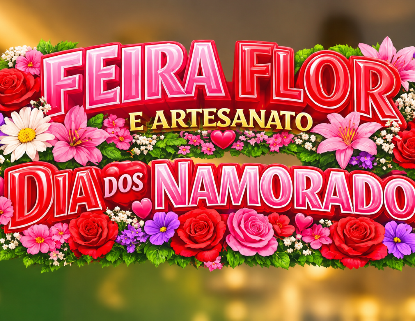 Ceasa-CE realiza Feira Flor e Artesanato – Dia dos Namorados