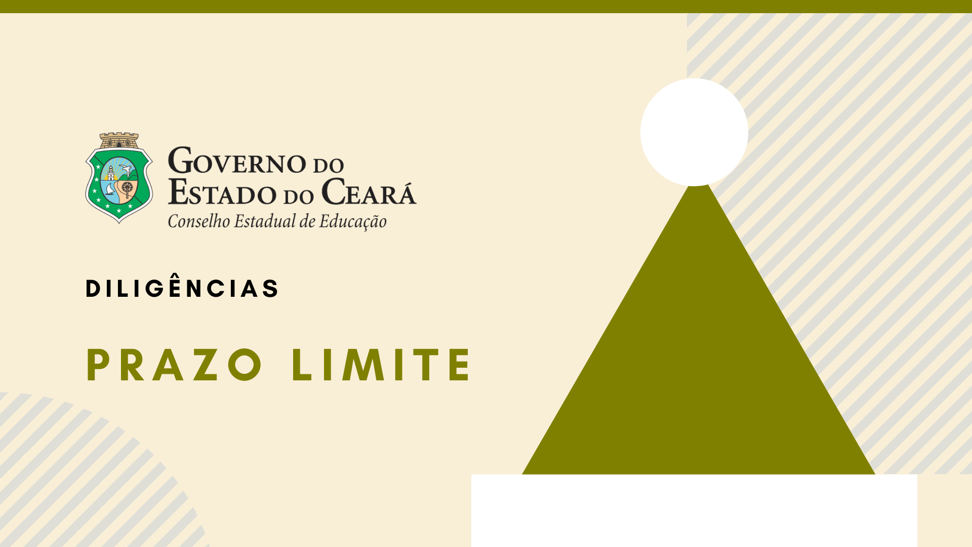 Prazo limite para cumprimento de diligências