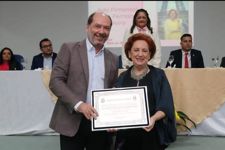 Presidente do CEE recebe título de Mulher Admirável da Câmara Municipal de Sobral