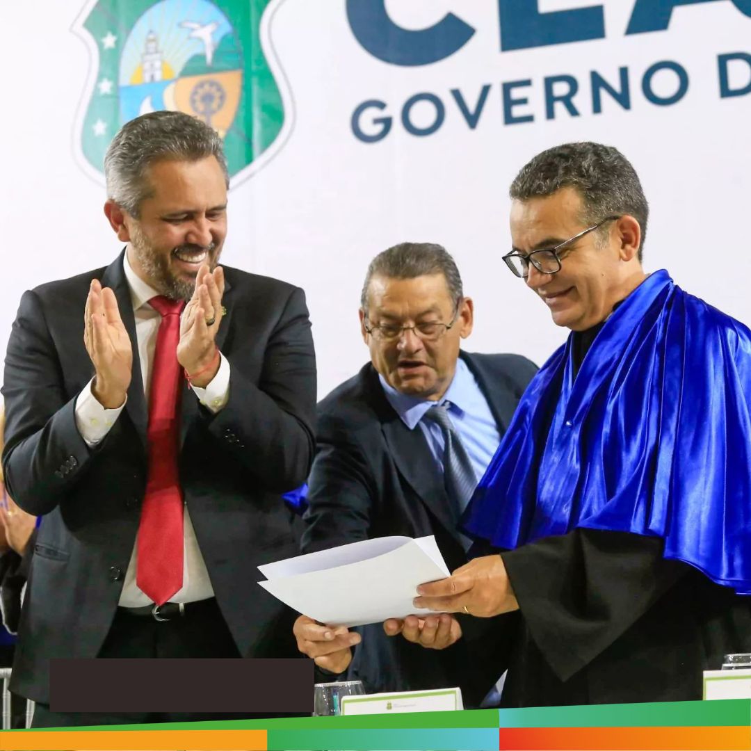Congratulações ao conselheiro Carlos Kleber Nascimento