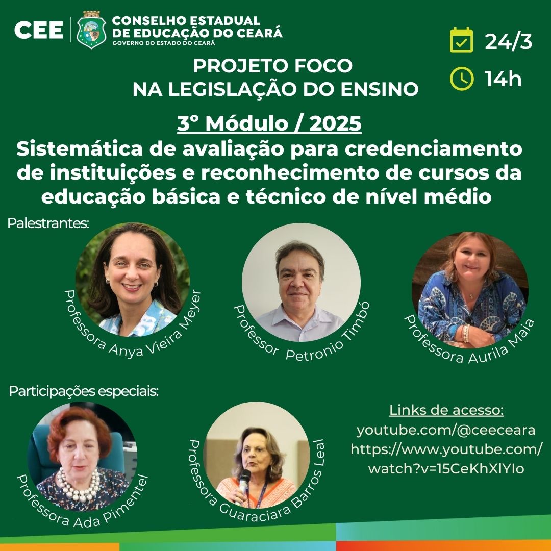 CEE capacita avaliadores e gestores escolares