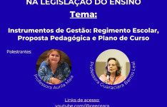 CEE orienta sobre instrumentos de gestão escolar