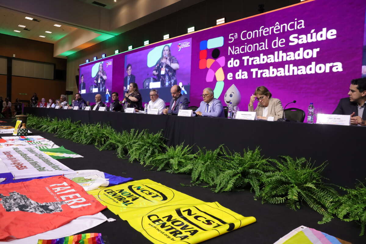 Delegação cearense participa da 5ª Conferência Nacional da Saúde do Trabalhador e da Trabalhadora