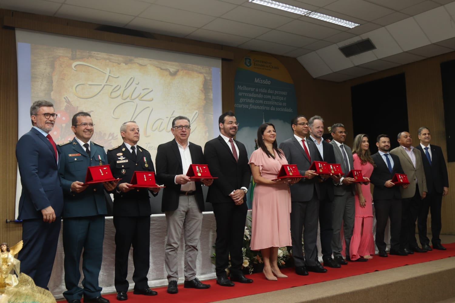 Solenidade marca entrega da Medalha Mérito da Justiça e Disciplina pela CGD