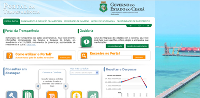 Governador regulamentará novo Portal da Transparência do Estado