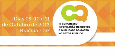 CGE transmite III Congresso de Informação de Custos e Qualidade do Gasto no Setor Público