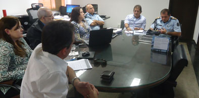 CGE apresenta resultados de auditoria de desempenho do Programa Ronda do Quarteirão ao secretário da SSPDS