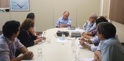 CGE recebe visita técnica da Ouvidora do TCM