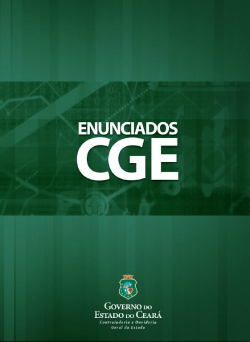 CGE disponibiliza orientação técnica e normativa para órgãos e entidades do Estado