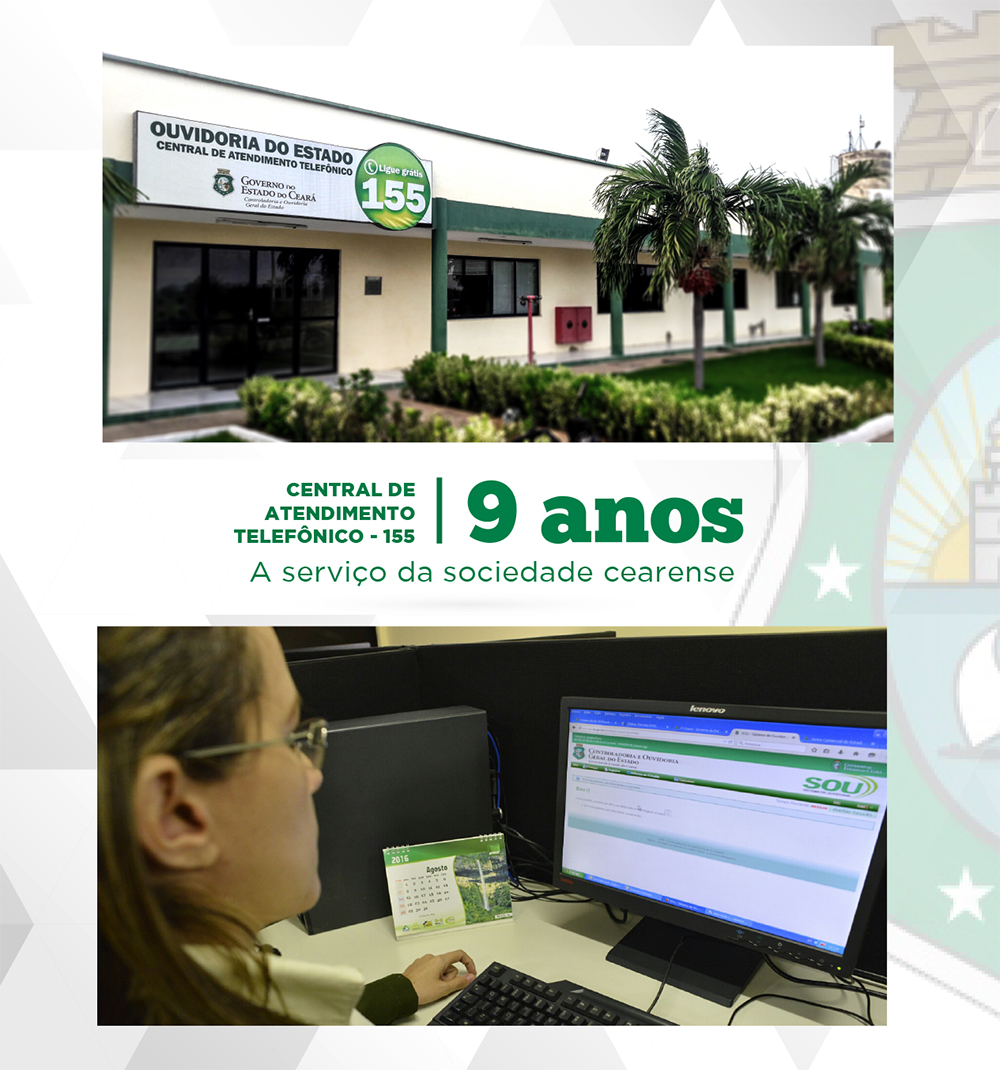Central 155: Nove anos a serviço do cidadão cearense