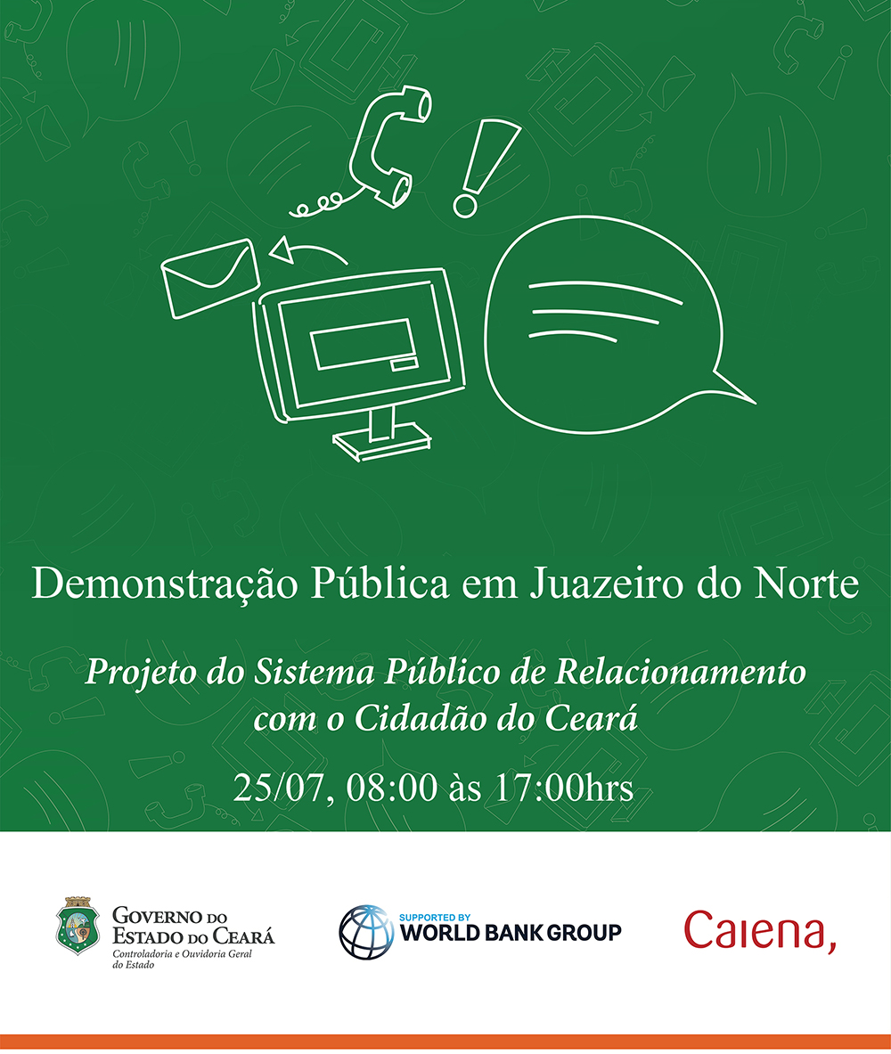 Demonstração do Sistema Público de Relacionamento com o Cidadão chega a Juazeiro do Norte