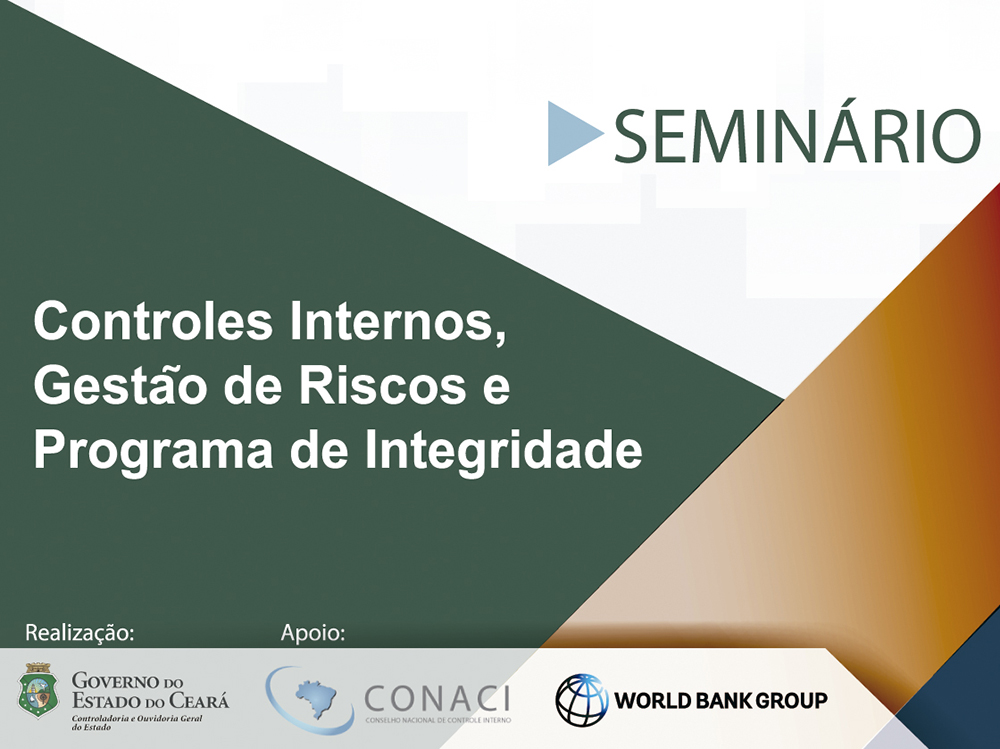 CGE promove seminário sobre controle interno, gestão de risco e integridade