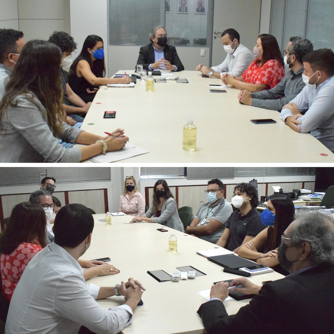 CGE recebe visita de representes da Ouvidoria da Assembleia Legislativa do Estado do Ceará
