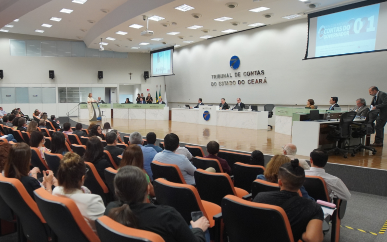 CGE participa de sessão extraordinária para emissão de Parecer das Contas do Governador