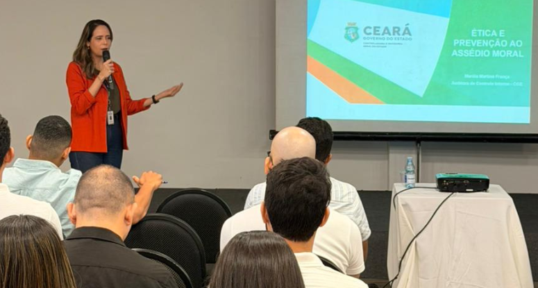 CGE promove capacitação sobre ética, assédio moral e linguagem simples em evento de recepção dos novos servidores da Adagri