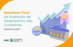 CGE divulga resultado final da Avaliação de Desempenho das Ouvidorias 2025