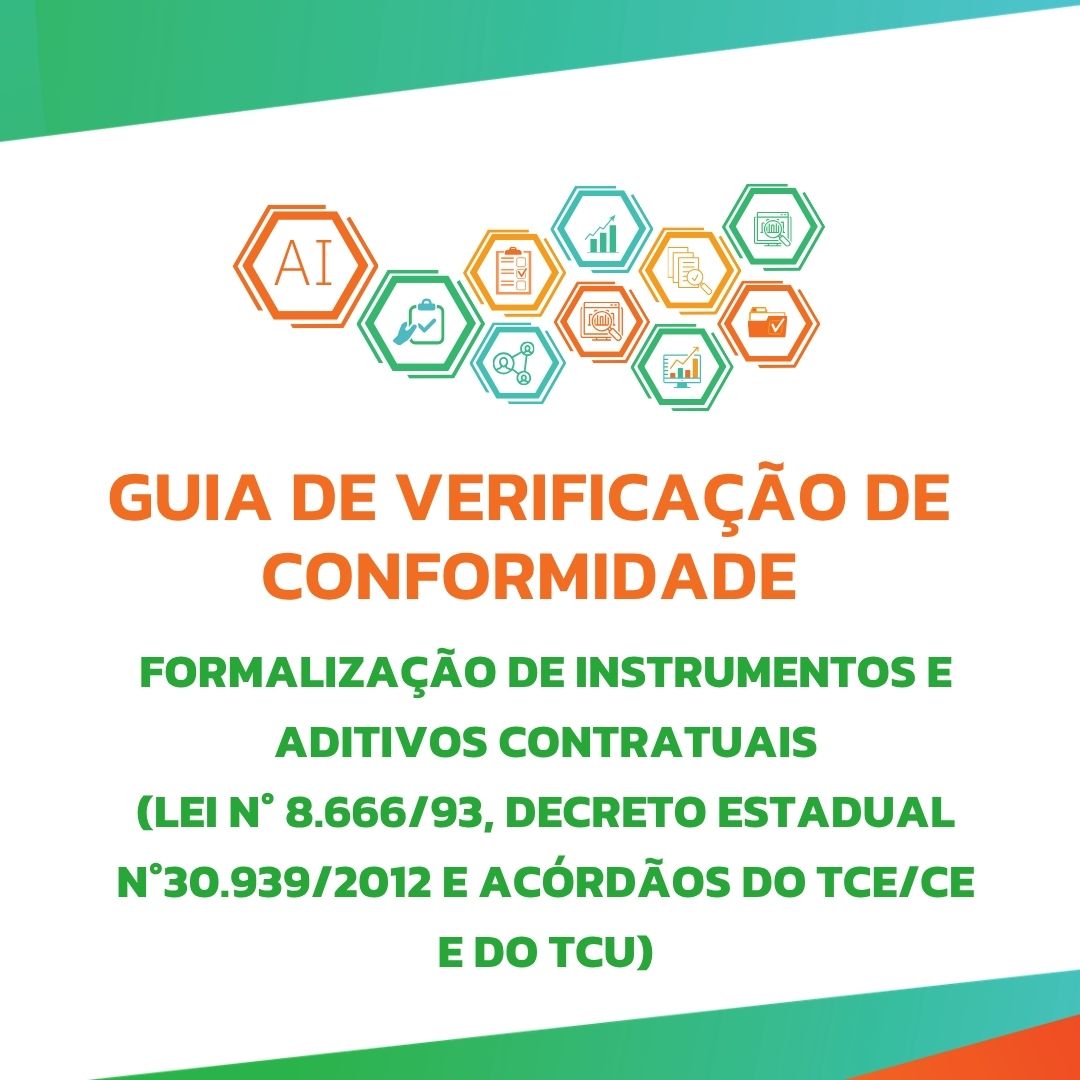 Guia de Verificação de Conformidade - Formalização de Instrumentos e Aditivos Contratuais (Lei Federal nº 8666/93)