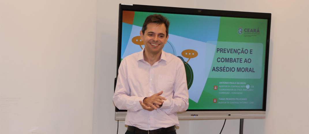 CGE promove capacitações sobre Ética, Prevenção e Combate ao Assédio Moral para Etice e Setur